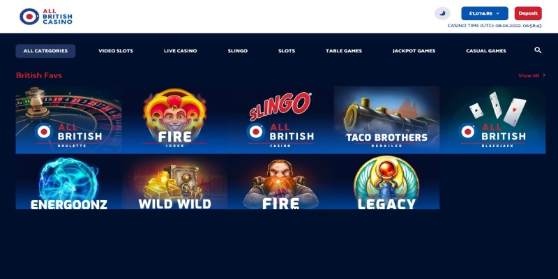 Image Alt Tag All British Casino Uk