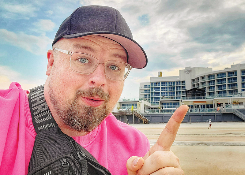 Hard Rock Daytona Me At The Beach