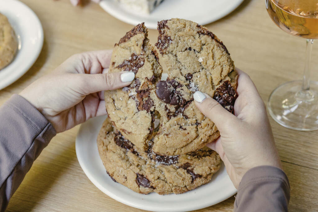 Sea Salt Chocolate Chip Cookie